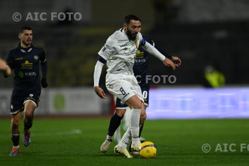 Giuliano Giuseppe Fella Cavese Gaetano Vitale Simonetta Lamberti match between  Cavese 1-0 Giuliano Cava dei Tirreni, Italy 