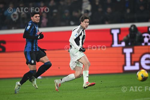 Juventus Raoul Bellanova Atalanta 2025 Bergamo, Italy 