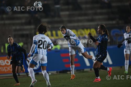 Inter Women Sara Caiazzo Sassuolo Women Haley Bugeja  match between  Inter Women 1-1 Sassuolo Women Milano, Italy 