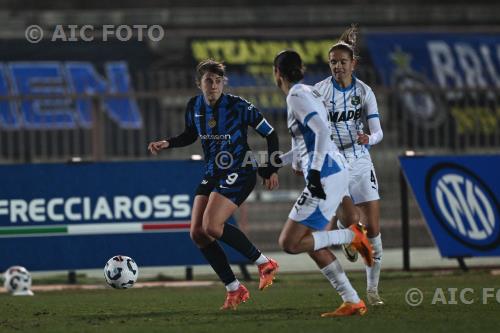 Inter Women Caroline Pleidrup Gram Sassuolo Women Sara Caiazzo  match between  Inter Women 1-1 Sassuolo Women Milano, Italy 