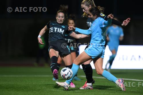 Lazio Women Megan Connolly Lazio Women Virginia Di Giammarino Giuseppe Piccolo match between  Napoli Women 0-4 Lazio Women Napoli, Italy 