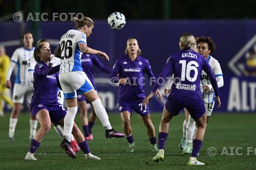 Sassuolo Women Lucia Pastrenge Fiorentina Women Kassandra Missipo Curva Fiesole - Viola Park match between Fiorentina Women 1-1 Sassuolo Women Firenze, Italy 