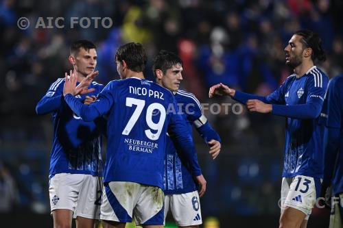 Como Nicolas Paz Como Alessio Iovine Italian championship 2024 2025 21°Day Giuseppe Sinigaglia match between    Como 4-1 Udinese 