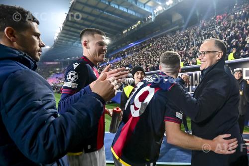 Bologna Lewis Ferguson Bologna Emil Holm Uefa Champions League 2024 2025 7°Day Renato Dall’Ara match between    Bologna 2-1 Borussia Dortmund 