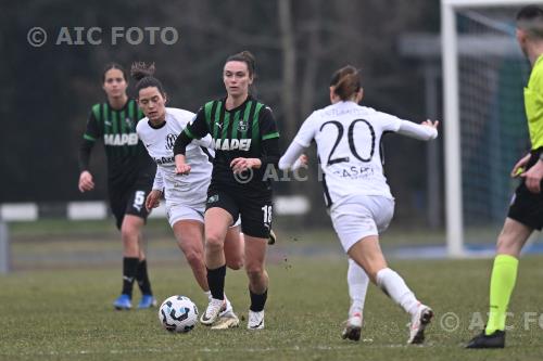 Como Women Valentina Gallazzi Sassuolo Women Liucija Vaitukaityte Ferruccio Trabattoni match between   Como Women 0-3 Sassuolo Women Seregno, Italy 
