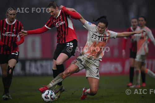 Milan Women Malgorzata Mesjasz Milan Women Evelyne Viens Peppino Vismara match between     Milan Women 3-2 Roma Women Milano, Italy 