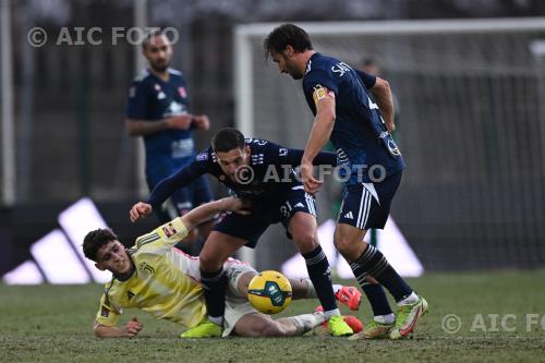 Trapani Federico Macca Juventus Next Gen Sergio Sabatino Giuseppe Moccagatta match between  Juve Next Gen  2-0 Trapani Biella, Italy 