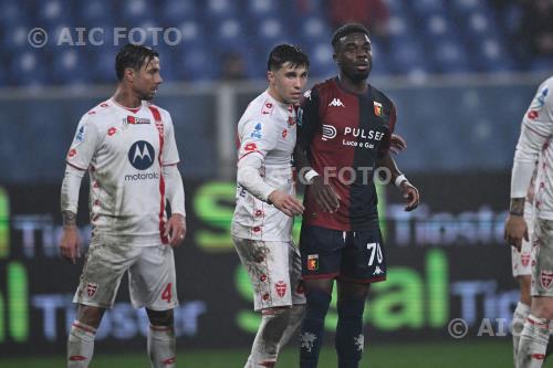 Genoa Alessandro Bianco Monza Armando Izzo Luigi Ferraris match between   Genoa 2-0 Monza Genova, Italy 