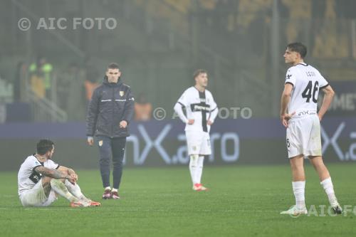 Parma Nahuel Estevez Parma Giovanni Leoni Ennio Tardini match between    Parma 1-3 Lecce Parma, Italy 