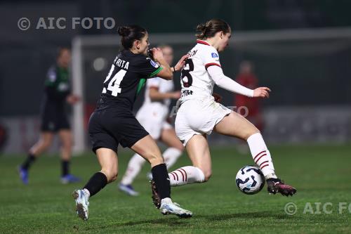 Milan Women Aurora De Rita Sassuolo Women 2025 Sassuolo, Italy 