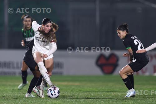 Milan Women Aurora De Rita Sassuolo Women 2025 Sassuolo, Italy 