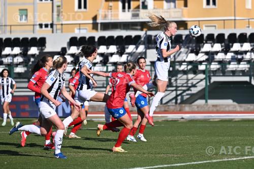 Juventus Women Klara Lena Elis Andrup Napoli Women Barbara Bonansea Vittorio Pozzo Lamarmora match between    Juventus Women 1-1 Napoli Women Biella, Italy 