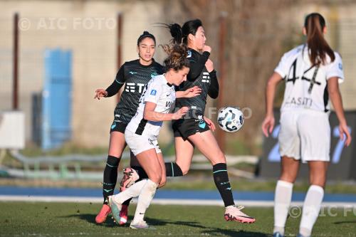 Lazio Women Ramona Petzelberger Como Women Eleonora Goldoni Ferruccio Trabattoni match between   Como Women 1-2 Lazio Women Seregno, Italy 