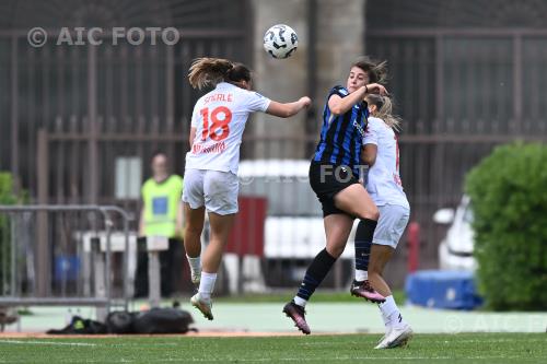 Fiorentina Women Elisa Polli Inter Women Marina Georgieva Arena Civica Gianni Brera match between Inter Women 1-3 Fiorentina Women Milano, Italy 