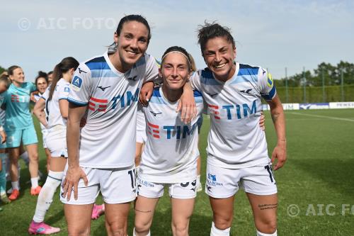 Lazio Women Noemi Visentin Lazio Women Antonietta Castiello Mirko Fersini match between Lazio Women 5-0 Sassuolo Women Formello, Italy 