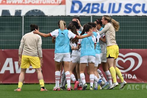 Milan Women 2025 Italian championship 2024 2025  Femminile 27°Day 