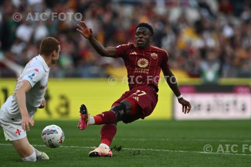 Roma Pietro Comuzzo Fiorentina 2025 Roma, Italy 