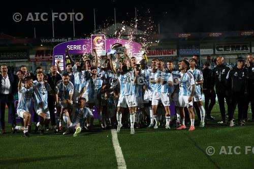 Virtus Entella 2025 Italian championship 2024 2025 Lega Pro Supercup final Virtus Entella 1-1 Avellino  at  Enrico Sannazzari  Stadium 