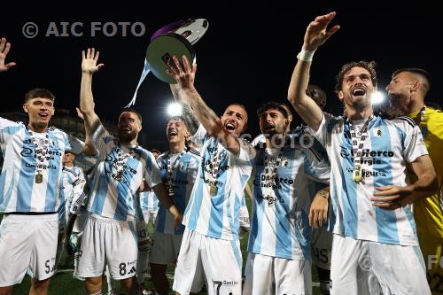 Virtus Entella 2025 Italian championship 2024 2025 Lega Pro Supercup final Virtus Entella 1-1 Avellino  at  Enrico Sannazzari  Stadium 