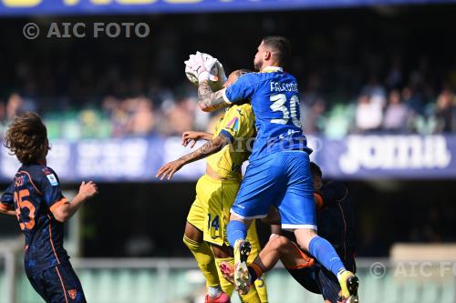 Hellas Verona Wladimiro Falcone Lecce 2025 Verona, Italy 