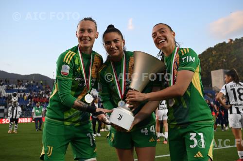 Juventus Women Lysine Proulx Juventus Women Alessia Capelletti Giuseppe Sinigaglia match between    Juventus Women 4-0 Roma Women Como, Italy 