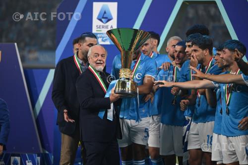 Napoli 2025 Italian championship 2024 2025 38°Day 