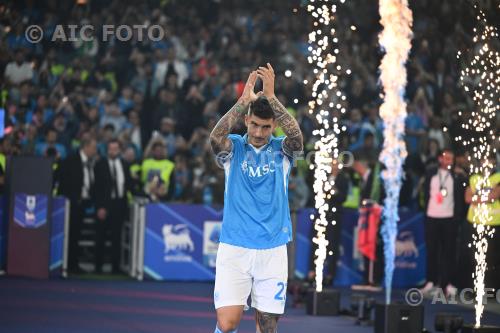 Napoli 2025 Italian championship 2024 2025 38°Day 