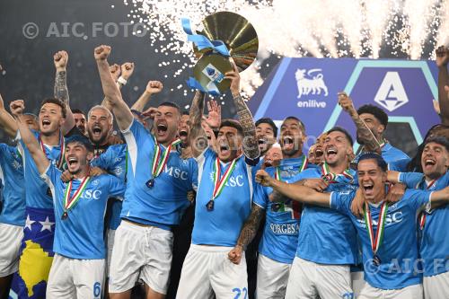 Napoli 2025 Italian championship 2024 2025 38°Day 