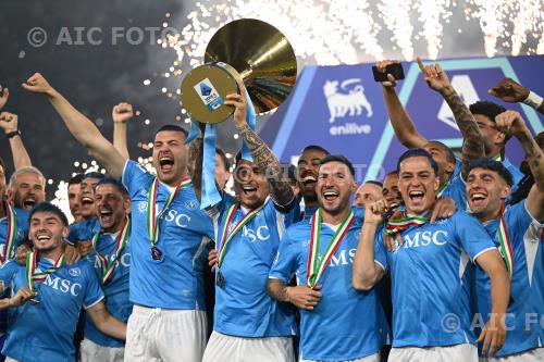 Napoli 2025 Italian championship 2024 2025 38°Day 