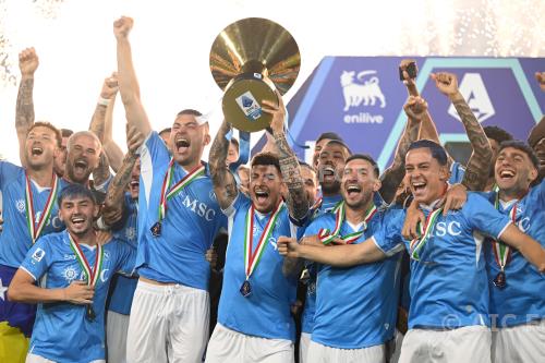 Napoli 2025 Italian championship 2024 2025 38°Day 