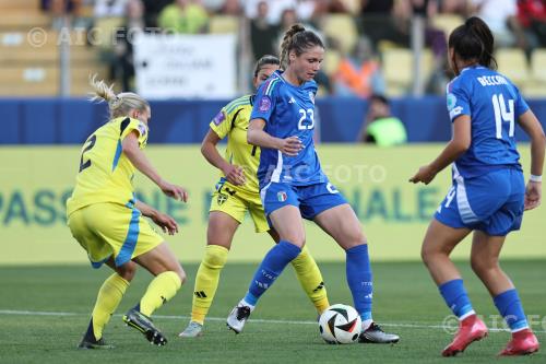 Italy Women Johanna Rytting Kaneryd Sweden Women Jonna Andersson Ennio Tardini match between  Italy Women 0-0 Sweden Women Parma, Italy 
