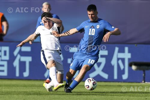 England U21 Svit Seslar Slovenia U21 2025 Nitra, Slovakia 