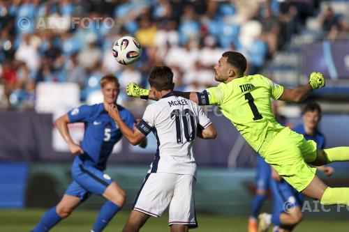 Slovenia U21 James McAtee England U21 2025 Nitra, Slovakia 