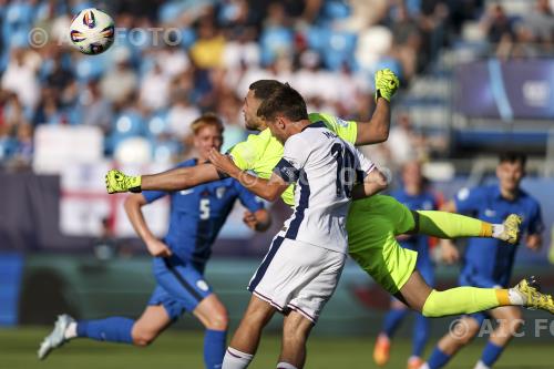 Slovenia U21 James McAtee England U21 2025 Nitra, Slovakia 