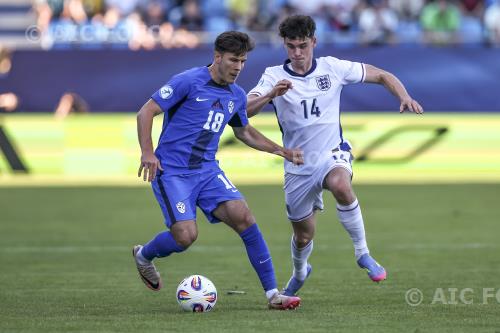 Slovenia U21 Archie Gray England U21 2025 Nitra, Slovakia 