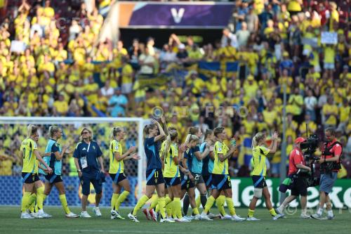 Sweden Women 2025 UEFA European Women s   Championship Switzerland 2025 Group C, Match 06 