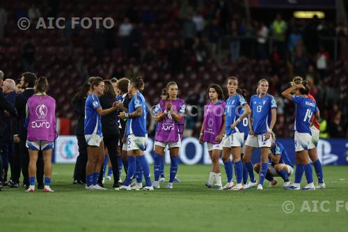 Italy Elena Linari Italy Eleonora Goldoni Italy Julie Piga Italy Valentina Bergamaschi Geneve, Switzerland. 