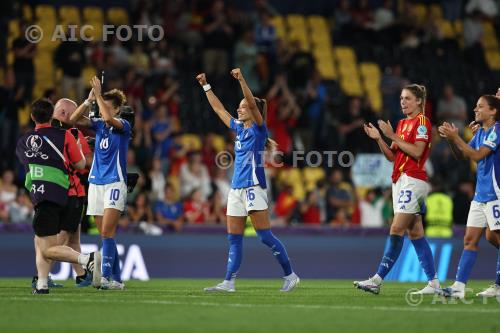 Italy Eleonora Goldoni Italy Cecilia Salvai UEFA European Women s   Championship Switzerland 2025 Group B, Match 19 Bern, Switzerland. 