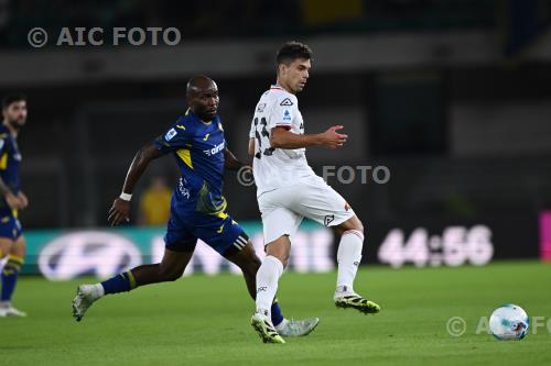 Cremonese Moatasem Al-Musrati Hellas Verona 2025 Verona, Italy 