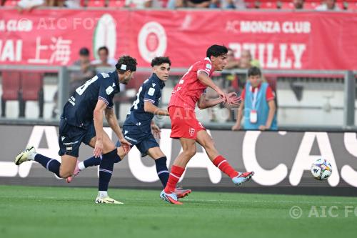Monza Simone Pafundi Sampdoria Oliver Abildgaard U-Power match between    Monza 1-0 Sampdoria Monza, Italy