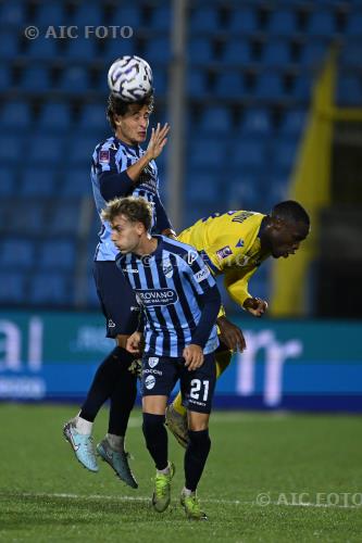 Lecco Franklyn Akammadu Giana Erminio Antonio Metlika Mario Rigamonti match between  Lecco 0-0 Giana Erminio Lecco, Italy