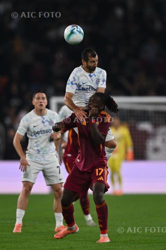 Roma Henrikh Mkhitaryan Inter 2025 Roma, Italy 