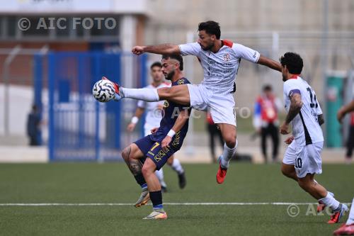 Torres Daniel Sannipoli Guidonia Giuseppe Mastinu Comunale match between Guidonia 0-0 Torres Guidonia, Italy