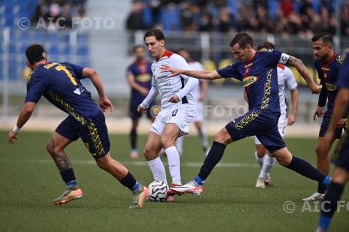 Guidonia Alberto Lunghi Torres Andrea Cristini Comunale match between Guidonia 0-0 Torres Guidonia, Italy