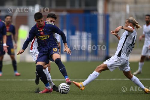 Guidonia Mattia Sala Torres Cristian Fabriani Comunale match between Guidonia 0-0 Torres Guidonia, Italy