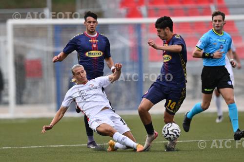 Guidonia Mattia Sala Torres Simone Franchini Comunale match between Guidonia 0-0 Torres Guidonia, Italy