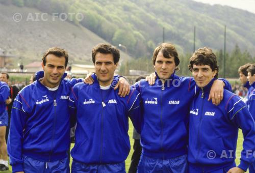 Italy Gaetano Scirea Italy Marco Tardelli Fifa World Cup Mexico 1986 Qualifying , Italy.