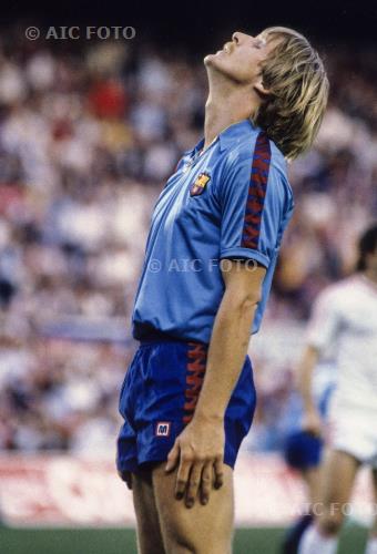 Barcelona 1985 1986 LaLiga 1985 1986 Italy.