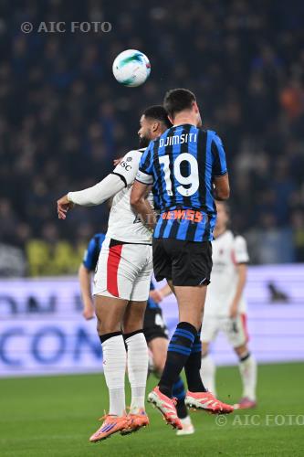 Milan Berat Ridvan Djimsiti Atalanta 2025 Bergamo, Italy