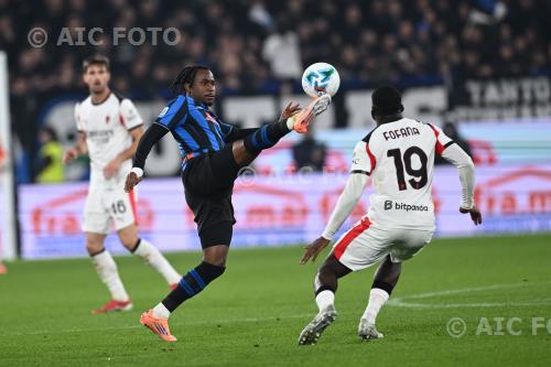 Atalanta Yossouf Fofana Milan 2025 Bergamo, Italy
